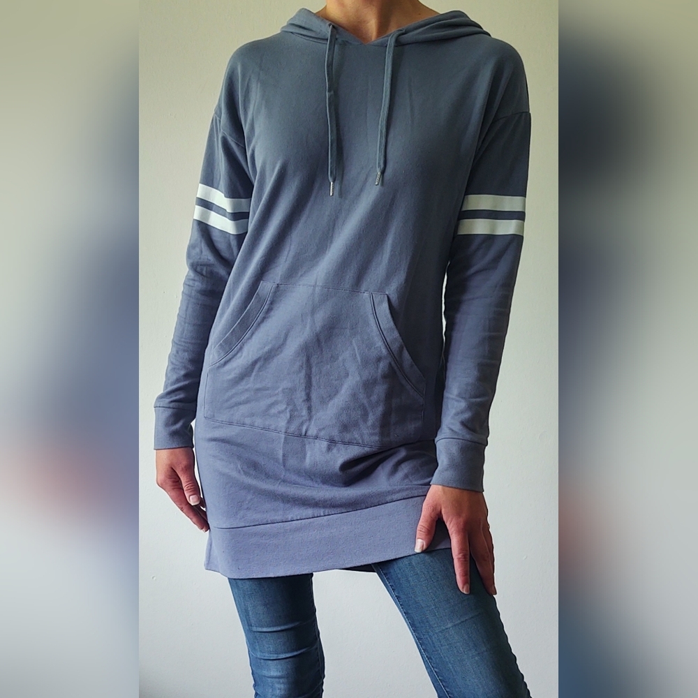 Soho Street Sweater Dress/ Long Hoodie